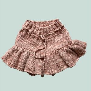 Misha and Puff Merino wool knit skirt with bloomers 2-3Y